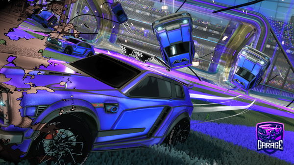 A Rocket League car design from neshs