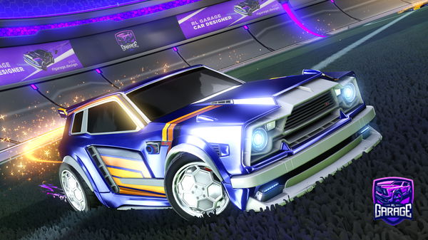 A Rocket League car design from Rocket-BUNNY_fj
