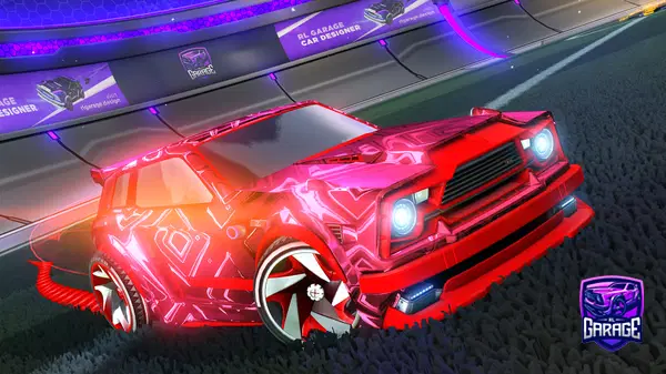 A Rocket League car design from MrTeaRl