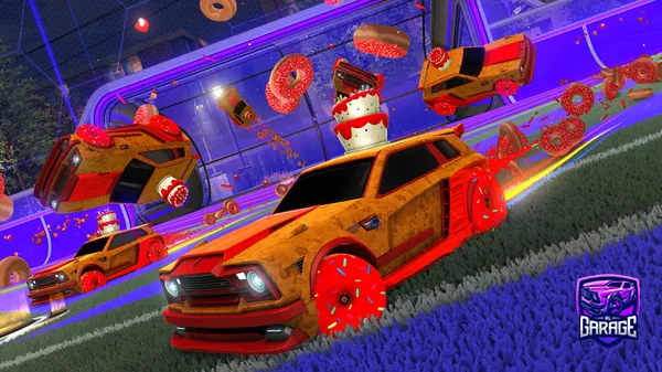 A Rocket League car design from Submittobirb