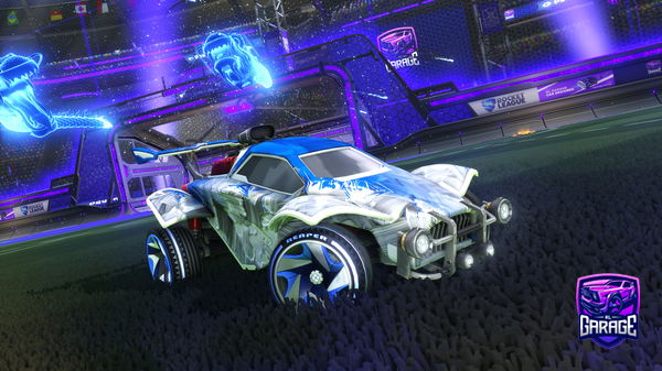 A Rocket League car design from Ahmedfreezer