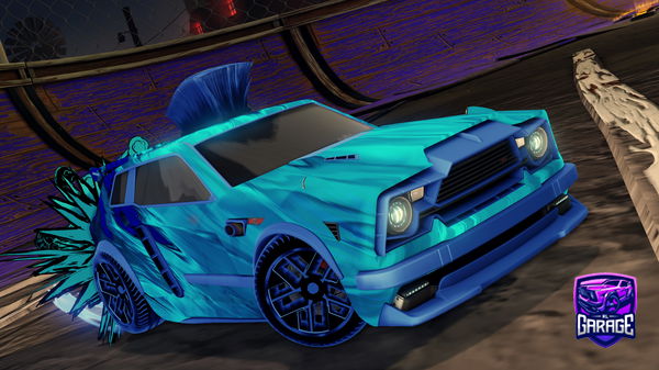 A Rocket League car design from Champ03