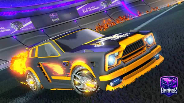 A Rocket League car design from Inchiki