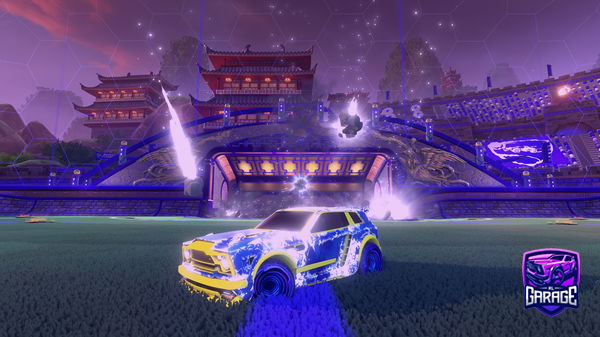 A Rocket League car design from Ap_ports