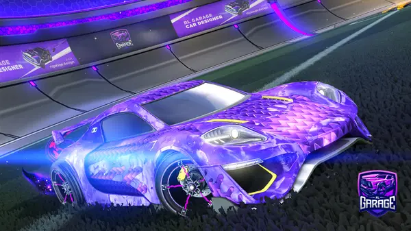 A Rocket League car design from electricwatermelon