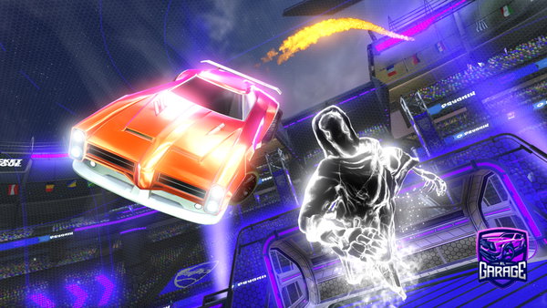 A Rocket League car design from Morald