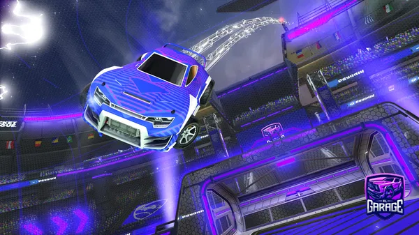 A Rocket League car design from Splitspeed