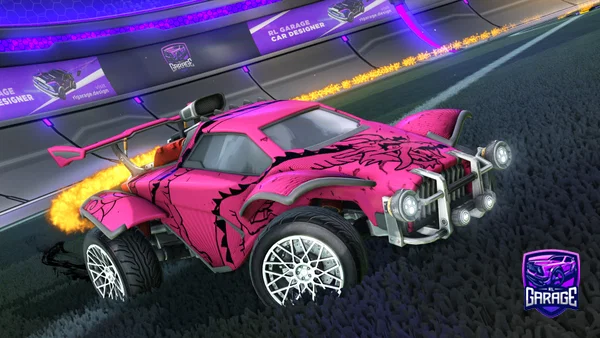 A Rocket League car design from DiniSilva