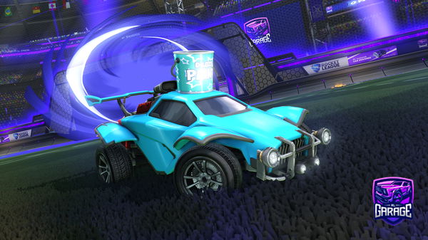 A Rocket League car design from TStriker07