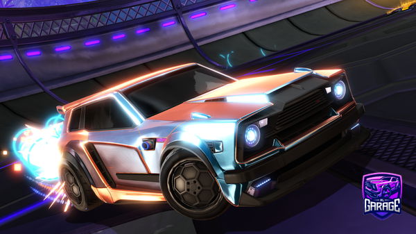 A Rocket League car design from The_Black_Night