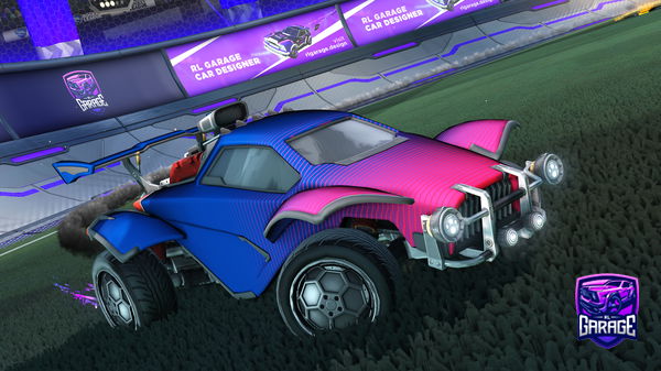 A Rocket League car design from Ayronik