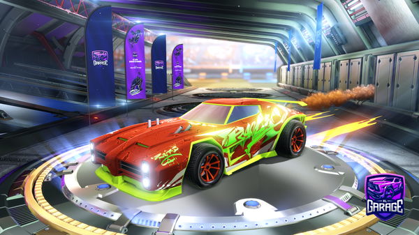 A Rocket League car design from xXB0MBARDXx