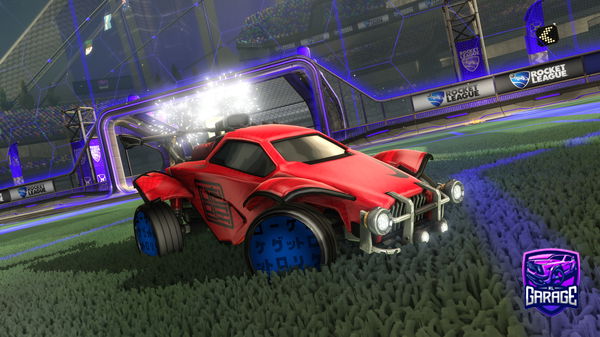 A Rocket League car design from mantrall