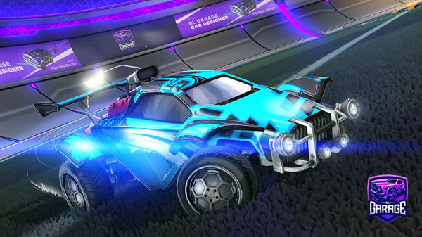 A Rocket League car design from Dudebr0