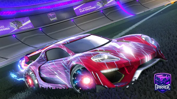 A Rocket League car design from teinstg3