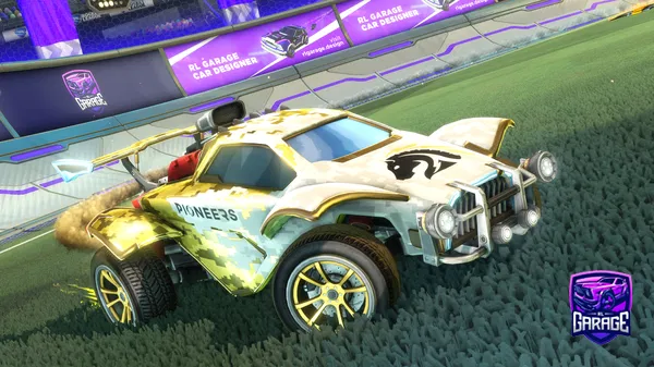 A Rocket League car design from MopZzzy