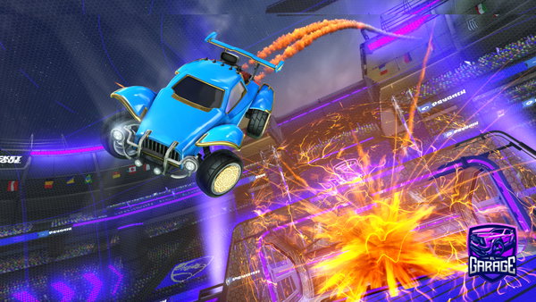A Rocket League car design from llCargoll