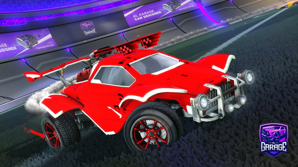 A Rocket League car design from RLdrako20000