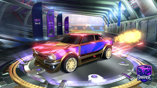 A Rocket League car design from Crazy_Cars