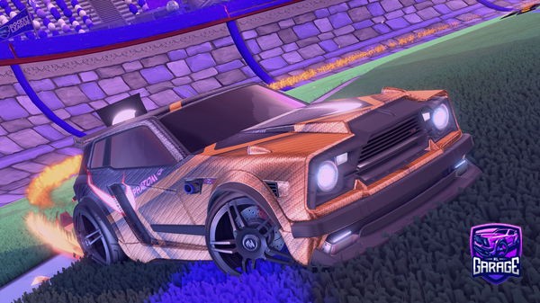 A Rocket League car design from realtox