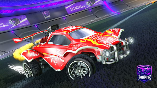 A Rocket League car design from Ap0C4_65