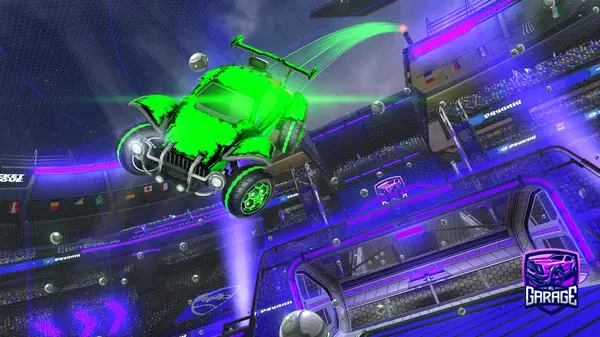 A Rocket League car design from trueeyeofender32