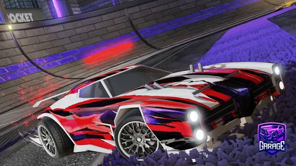 A Rocket League car design from GoBlitzy