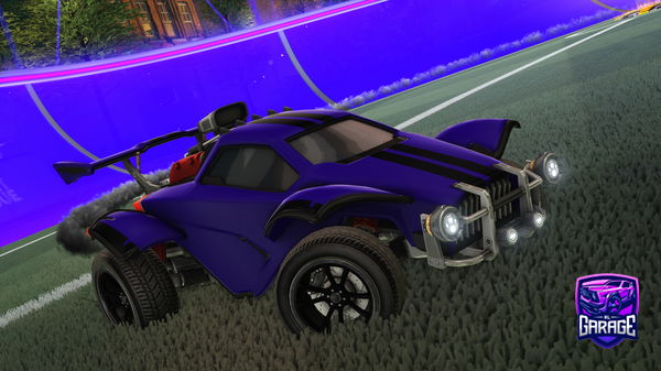 A Rocket League car design from afterglvwwwontt