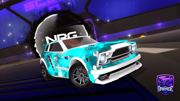 A Rocket League car design from Twitch_RPM98PRO