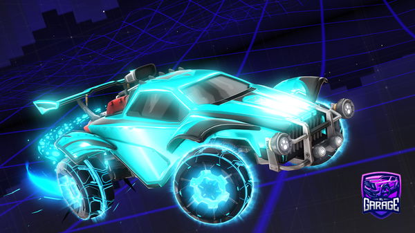 A Rocket League car design from turtleleo77