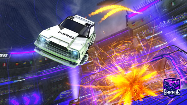 A Rocket League car design from zzyp1x