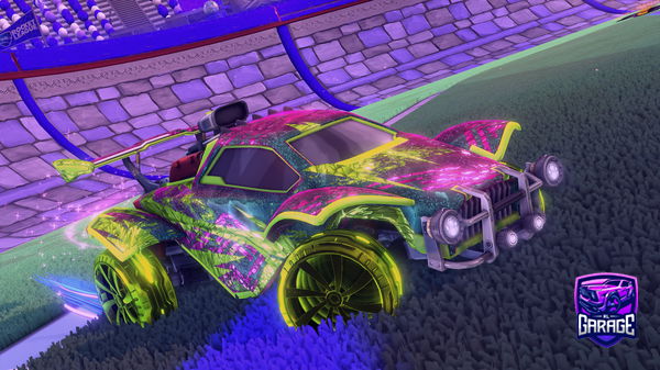 A Rocket League car design from XudiBTB2