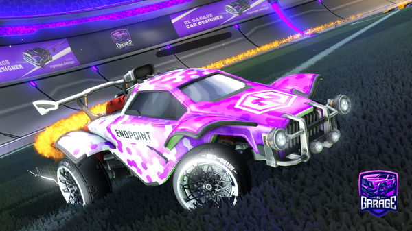A Rocket League car design from RoadToBlkDuelingDragons