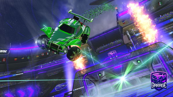 A Rocket League car design from Mitazz07