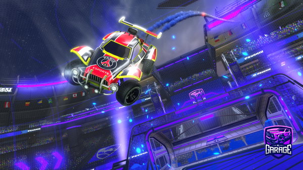A Rocket League car design from CuddlyStoat863