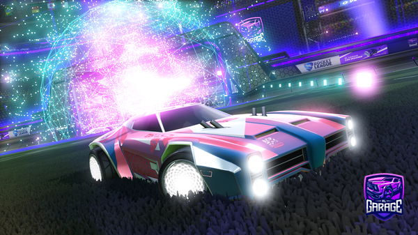 A Rocket League car design from ToxicGaming8807YT