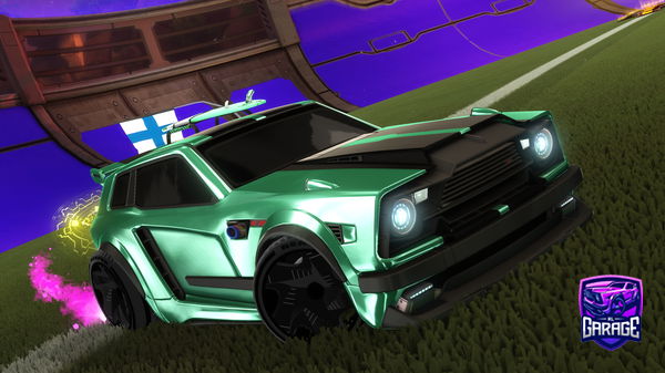 A Rocket League car design from Matzu90