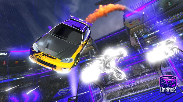 A Rocket League car design from Pikl3