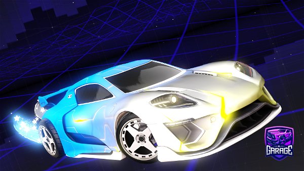 A Rocket League car design from KinG_NoTTAP
