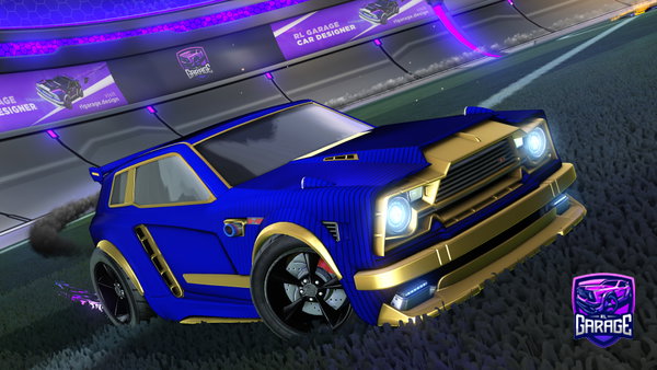 A Rocket League car design from not_tigasnoz02