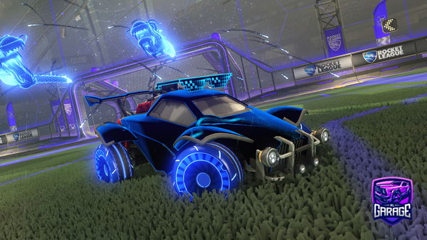 A Rocket League car design from TheRealQuantum_