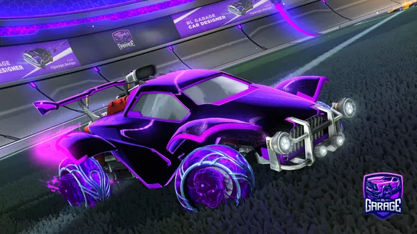 A Rocket League car design from RVNZAgain