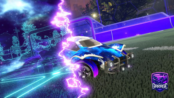 A Rocket League car design from Skeleton69