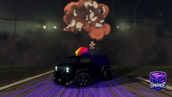 A Rocket League car design from Superboost2874