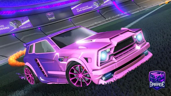 A Rocket League car design from EL_ZENOX