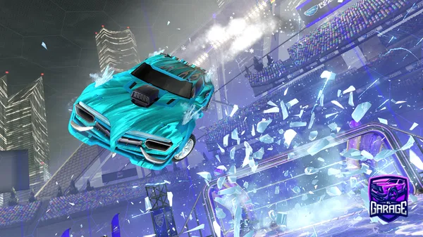 A Rocket League car design from cliffhanger774