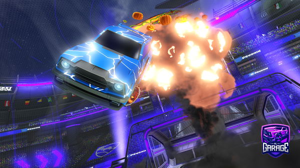 A Rocket League car design from eminem600