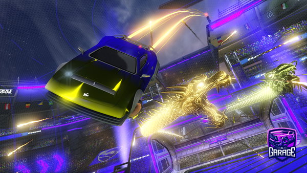 A Rocket League car design from rataoog