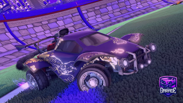A Rocket League car design from nottesjokolade