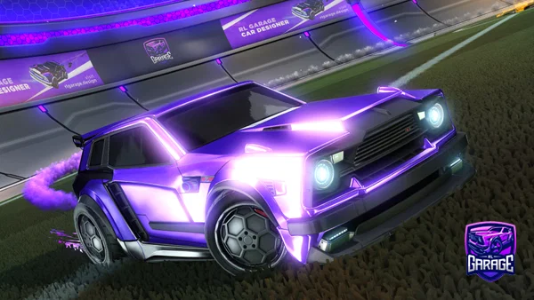 A Rocket League car design from FrostXyLoYT
